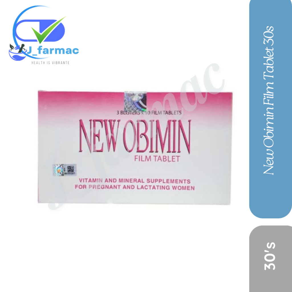 New Obimin Tablets 30's (Blister Pack) | Shopee Malaysia