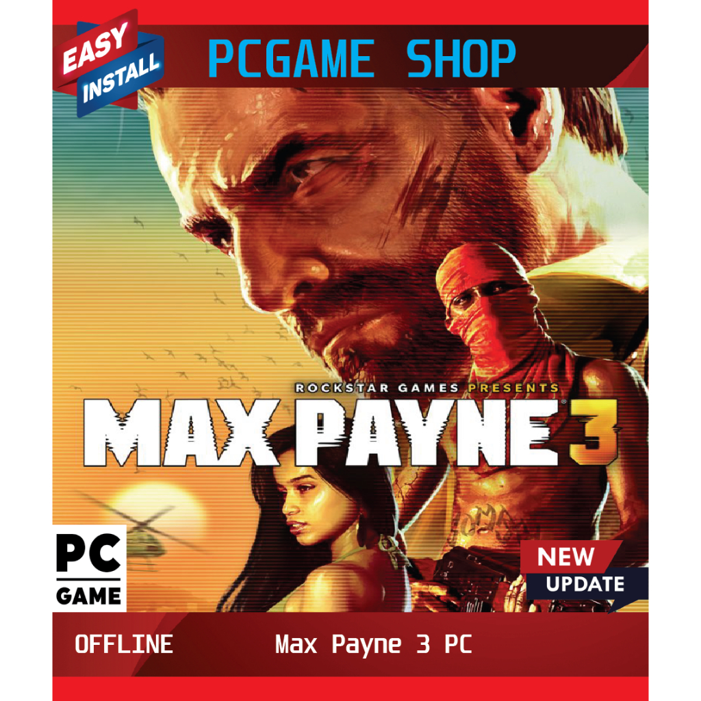 【Update 2025】Max Payne 3 Complete Edition PC | PC Game | Full Game | PC