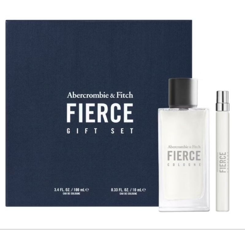 Abercrombie & Fitch Fierce Cologne For Men 100ML EDC Gift Set (ORIGINAL ...
