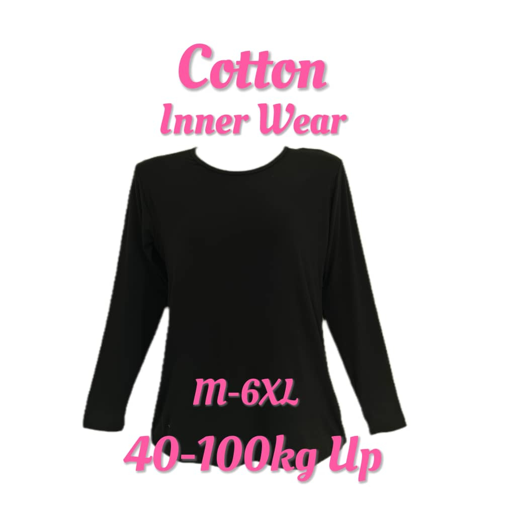 💖[READY STOCK]💖D3##196B##Inner baju lengan panjang /inner wanita ...