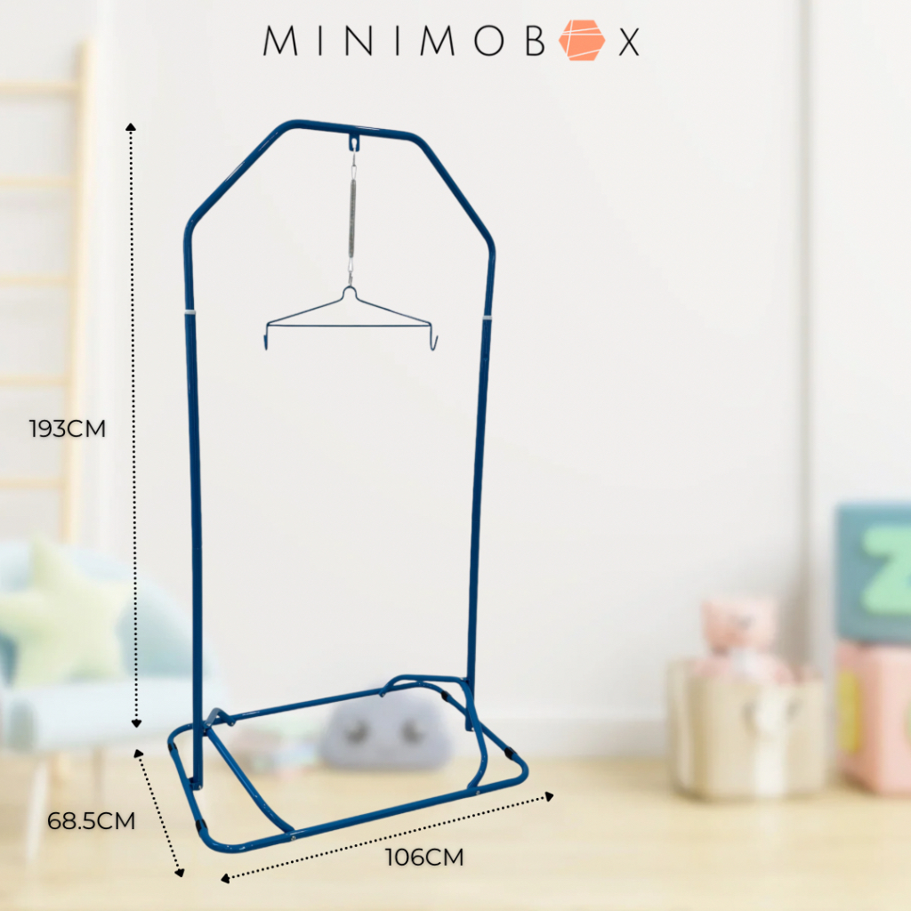 Buaian Bayi Baby Cradle Stand Rangka Buaian Buai Baby Spring Cot Stand ...