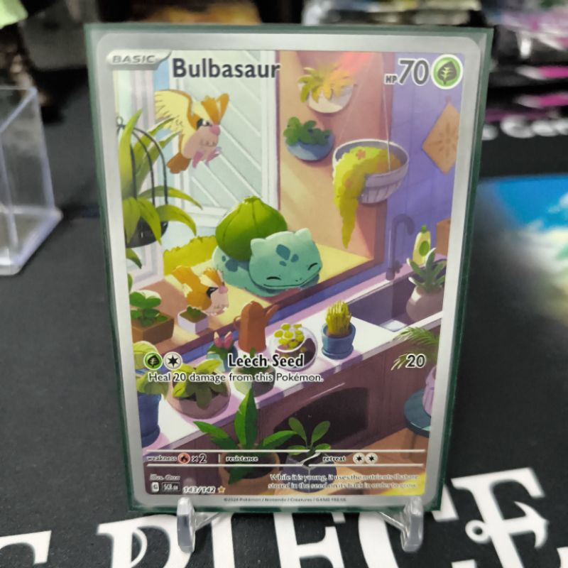 Bulbasaur IR 143/142 stellar crown | Shopee Malaysia