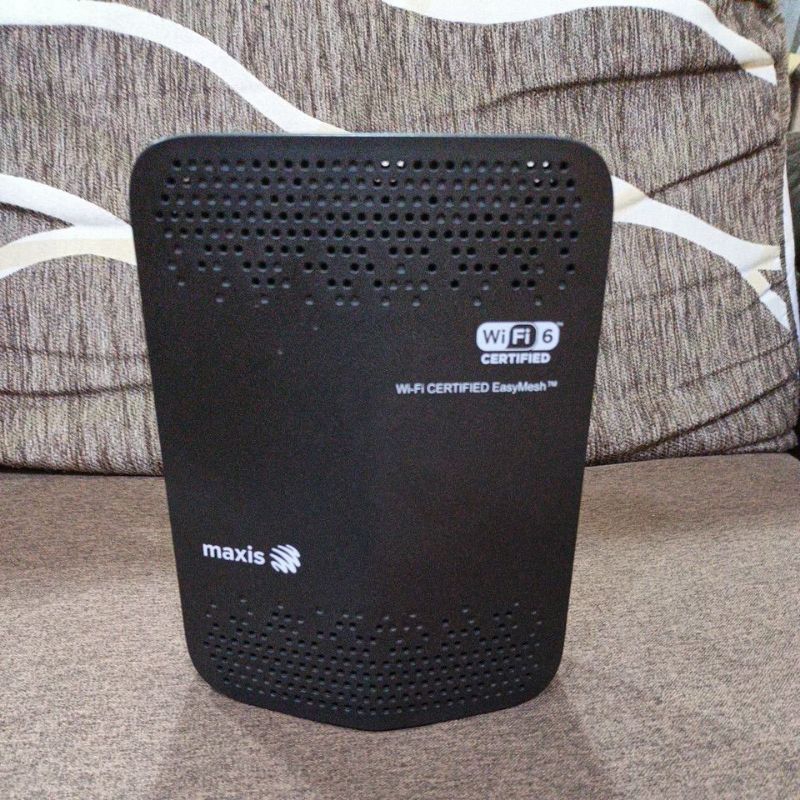 Maxis AR2140 Fibre wifi 6 Router wifi 6 certified easy mesh used ...
