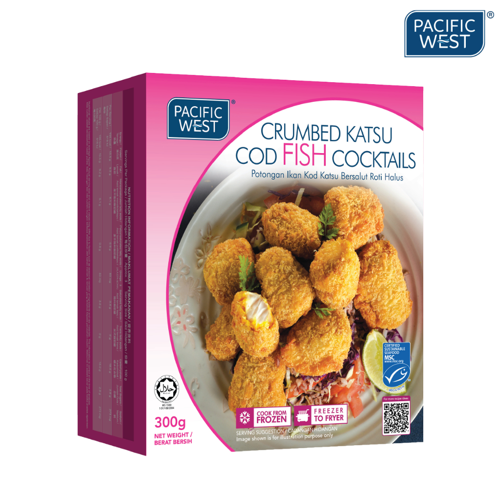 PACIFIC WEST Katsu Cod Fish Cocktails (300g) | Shopee Malaysia