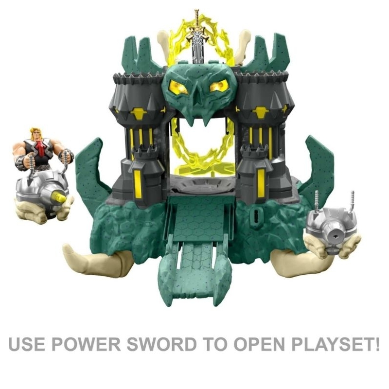 MOTU He Man and the Masters of the Universe Castle Grayskull CGI ...