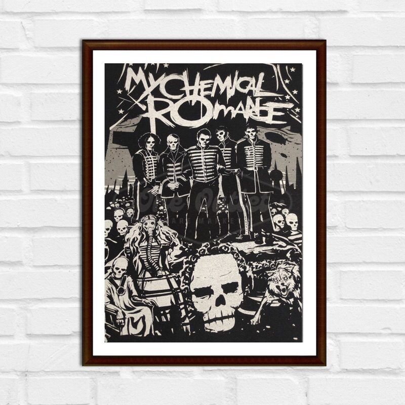 POSTER MY CHEMICAL ROMANCE | Shopee Malaysia