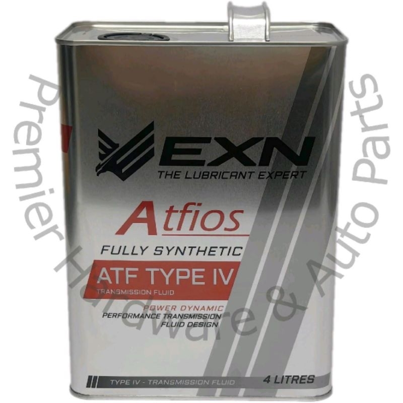 EXN – ATFIOS ATF TYPE IV – FULLY SYNTHETIC 4L engine oil | Shopee Malaysia