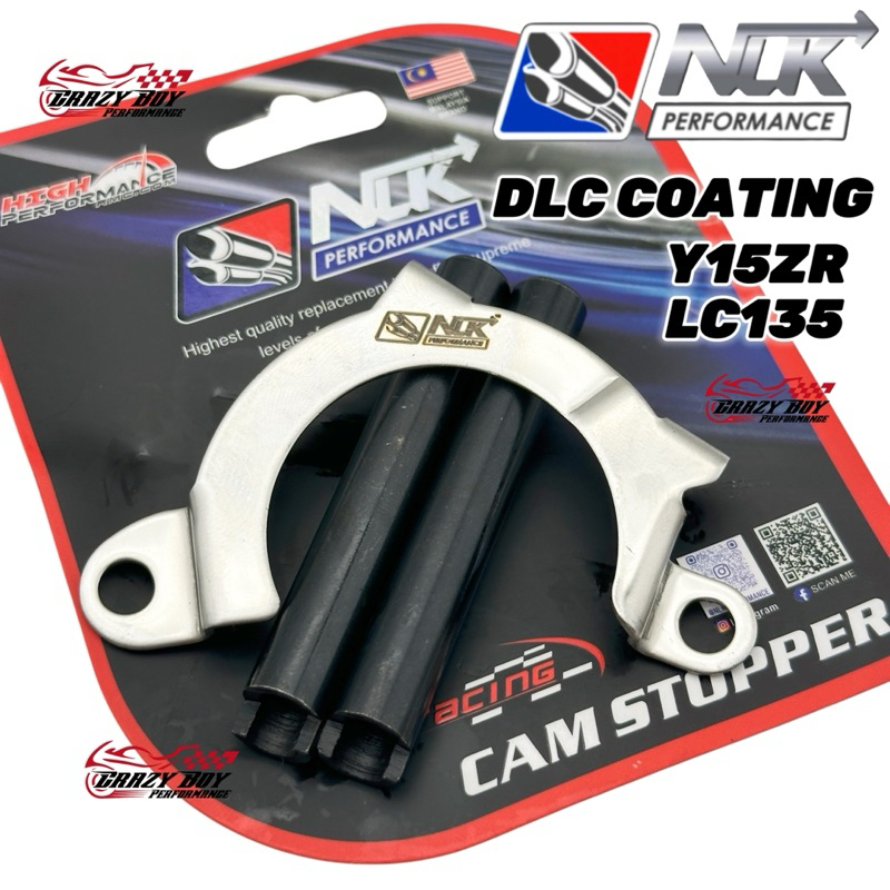 NLK PERFORMANCE RACING DLC ROCKER ARM SHAFT+CAM STOPPER PLATE LC135 ...