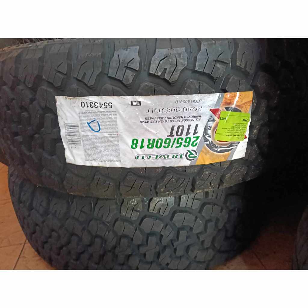 [DELIVERY ] (Clear stock) ROVELO ROAD QUEST A/T(2022) 265/60R18 265 60 ...