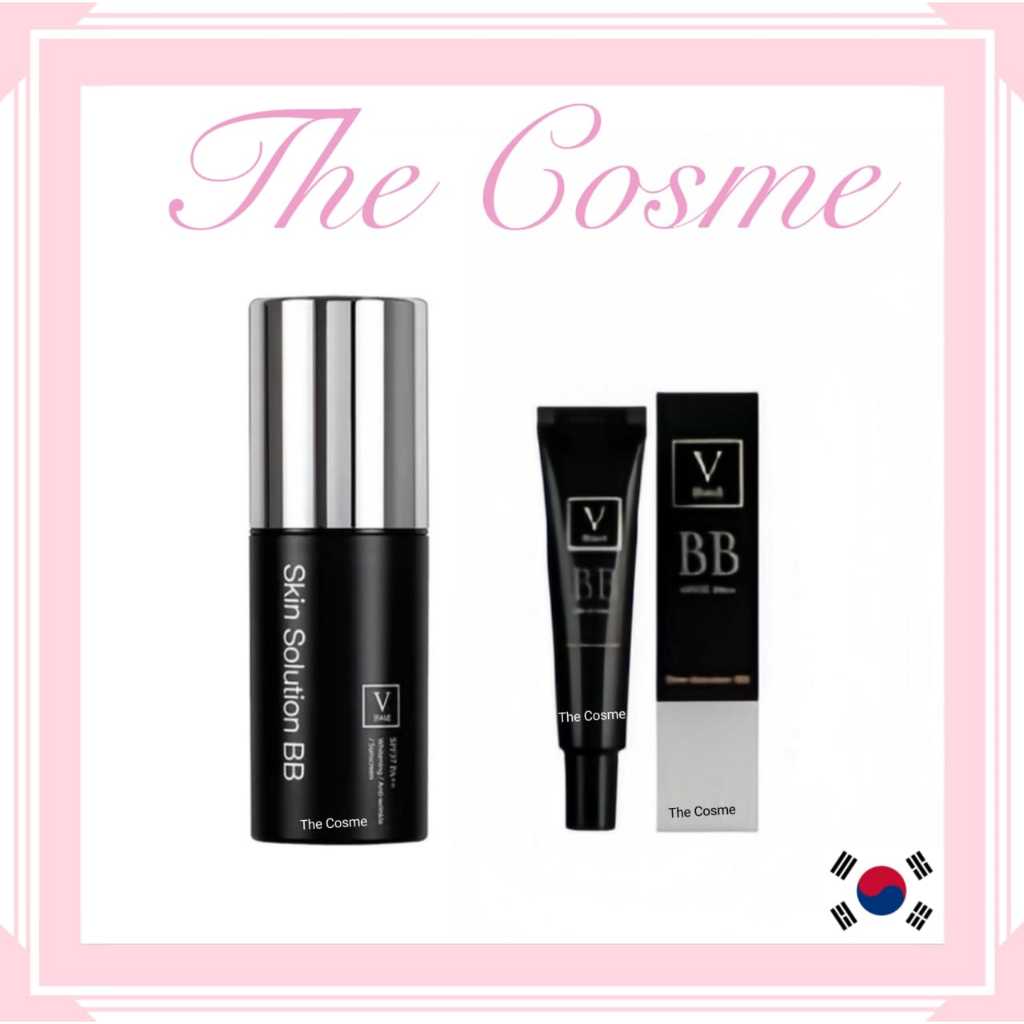 Ready Stock] V FAU Skin Solution BB Cream 升级改VFau 积雪草水光BB