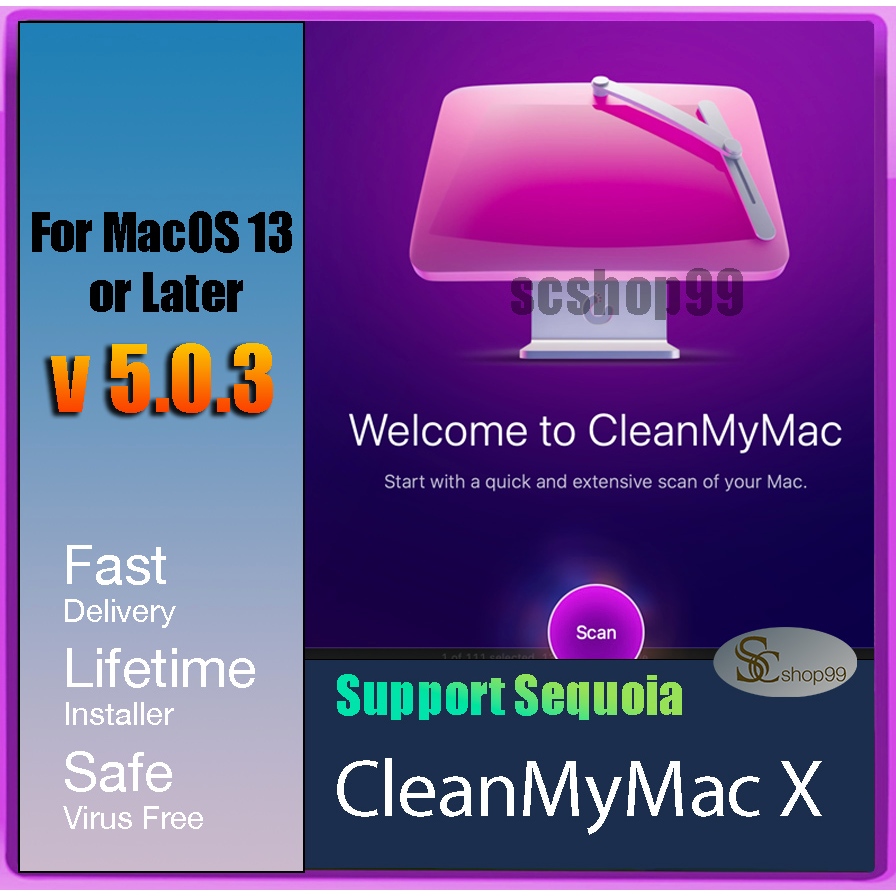 CleanMyMac X v5.0.3 Lifetime for MacOs Full Version | Shopee Malaysia