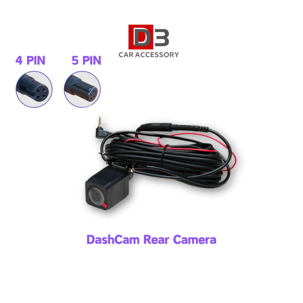 Car driving recorder 4 pin 5pin streaming rear view rear pull camera ...