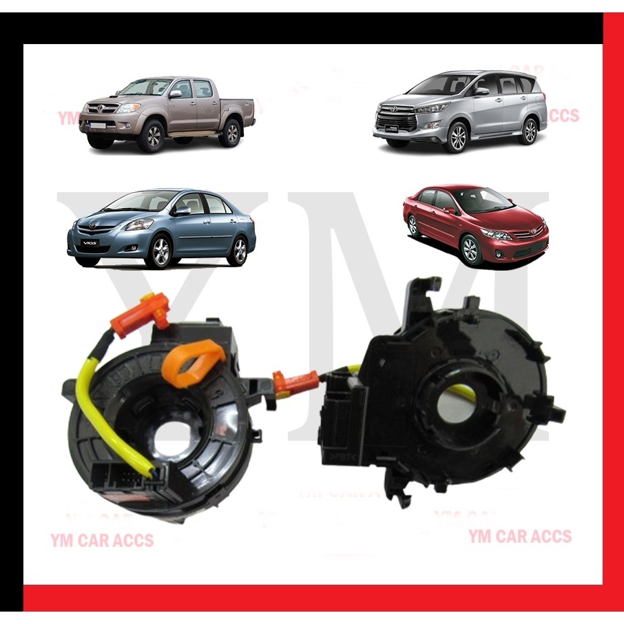 Clock Spring 5 Turns Toyota Hilux Vigo Kun25 Kun26 Vios NCP93 Camry ...