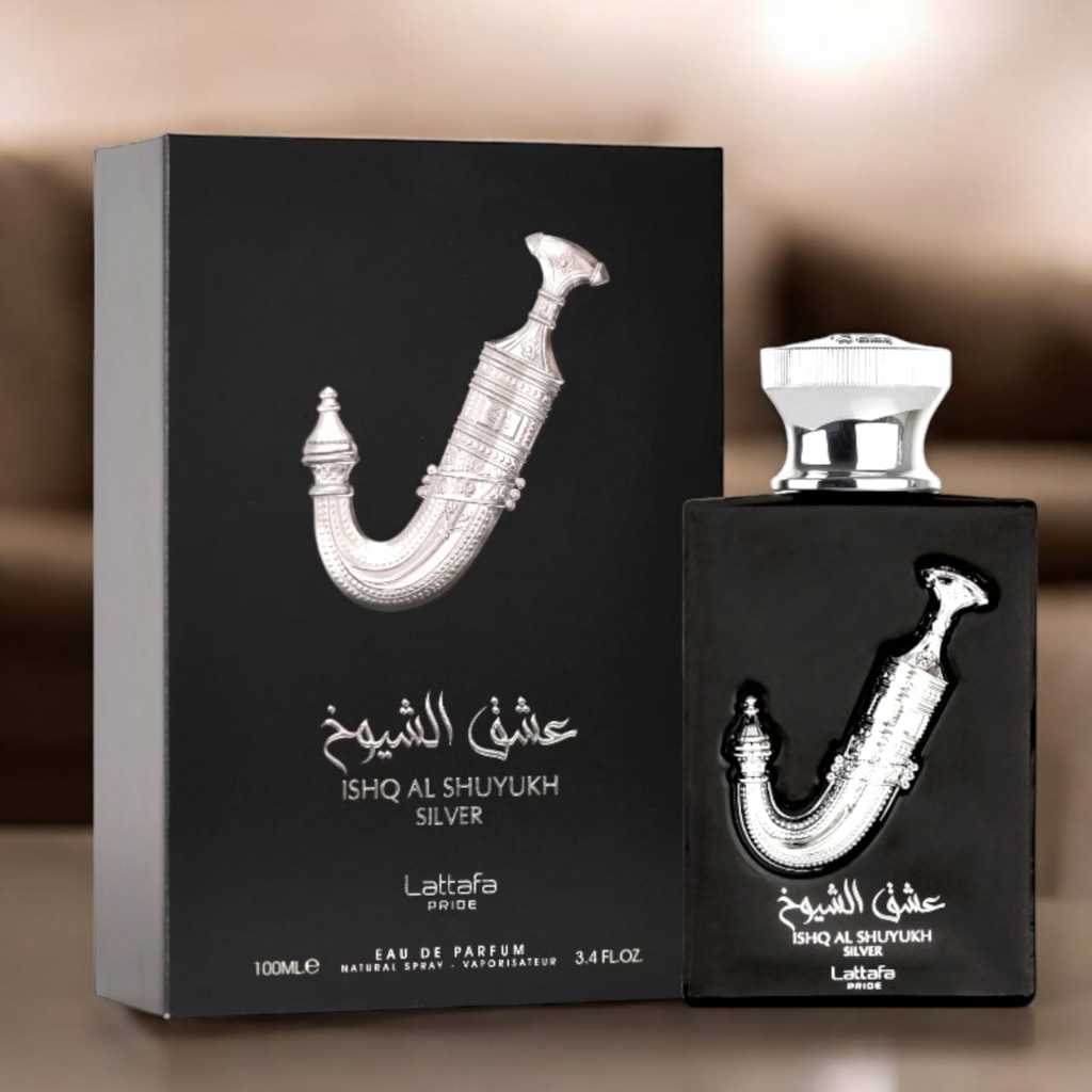Ishq Al Shuyukh Silver 100ml EDP Original Perfume by Lattafa - Ready Stock  | Shopee Malaysia