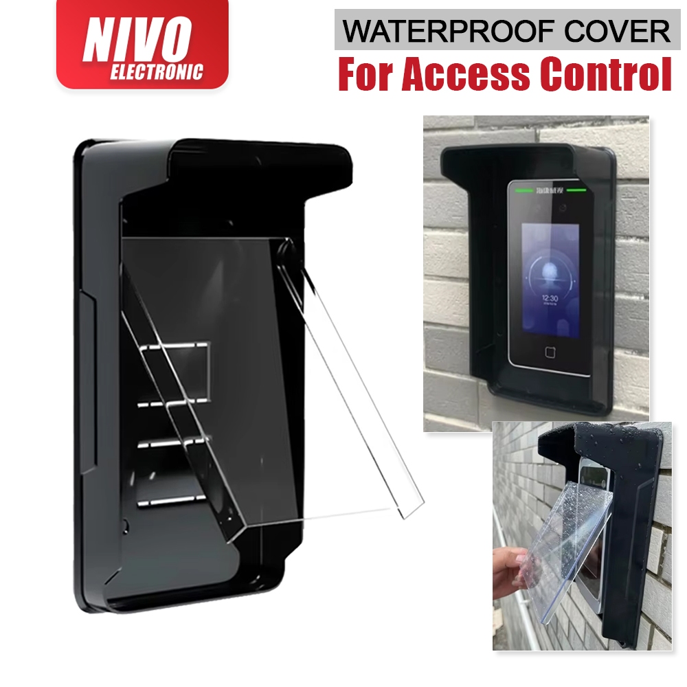 Waterproof Cover Access Control Keypad Waterproof Case Plastic Rain ...
