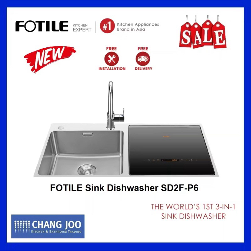 Fotile SD2F-P6 Sink Dishwasher ( Free Installation) | Shopee Malaysia