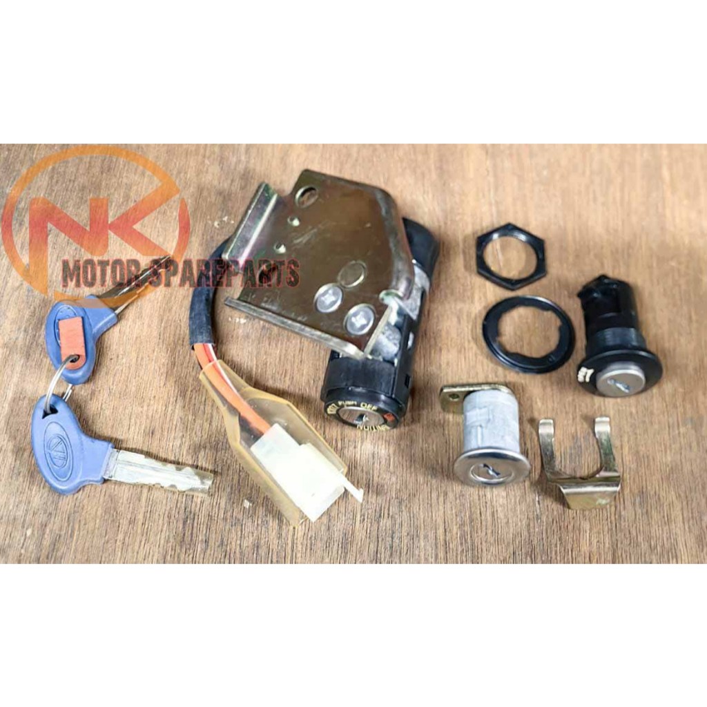 MODENAS ELIT125/ ELIT150 Ignition Switch Assy Set/ Main switch set ...