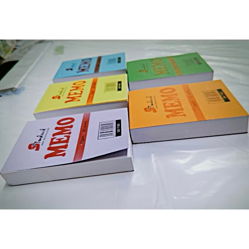 Buku Nota Pesanan 180 Helai 70gsm / Kraft White Memo Pad SM100 Order ...