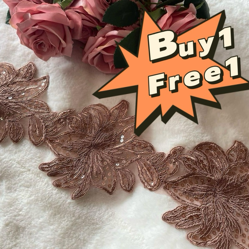 Buy 1 free 1！Labuci Lace L385 - meter | Shopee Malaysia