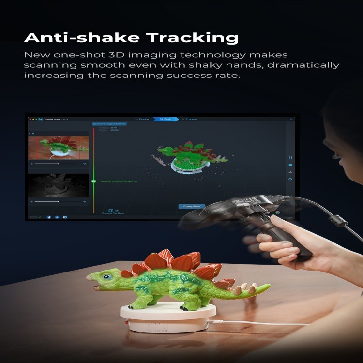Creality CR-Scan Ferret Pro WiFi 3D Scanner Portable Handheld Anti ...