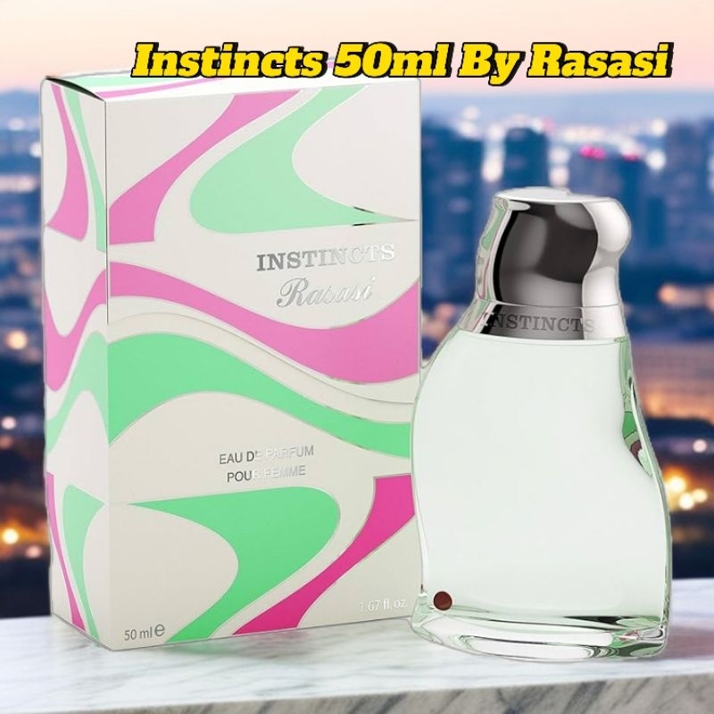 Eau De Parfum Rasasi Instincts For Men RASASI EDP INSTINCTS WOMEN