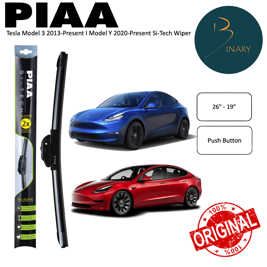 PIAA Tesla Model 3 2017 - Present Si-Tech Silicone Wiper (26