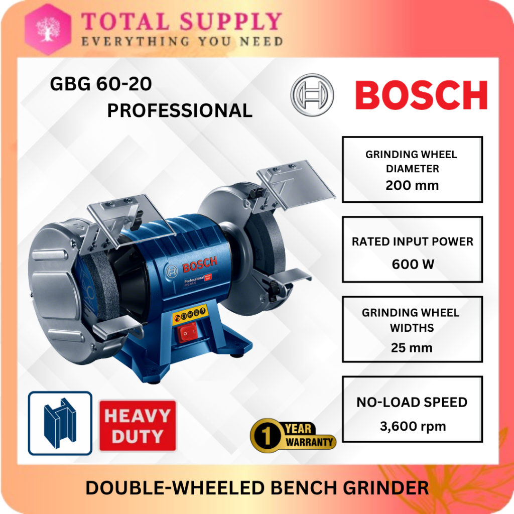 Doppelschleifer Bosch GBG 60-20