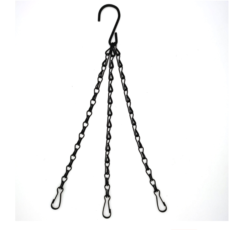 FLOWERD HOOK CHAIN POTS AND BASKETS /HANGING CHAIN/BESI PASU GANTUNG ...