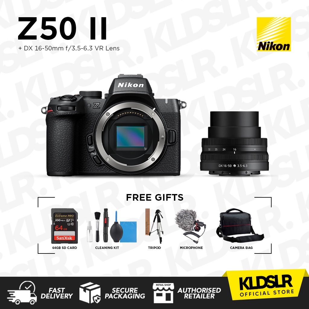 16 50mm Lens Nikon Z50 Mirrorless Camera Review Nikon Z50