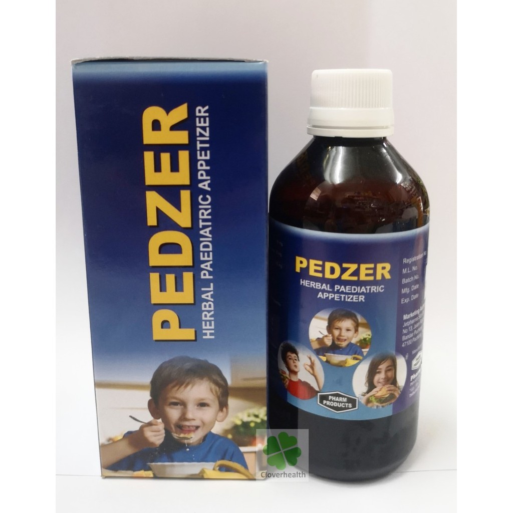 Pedzer Herbal Paediatric Appetizer 200ml (Exp September 2026) | Shopee ...