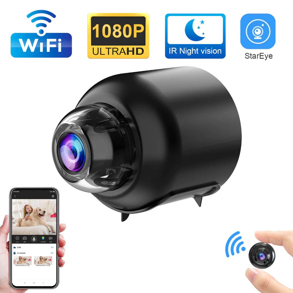 Wireless Surveillance IP Camera Mini WiFi Spy 1080P HD Home Night Vision  Motion Detection Remote