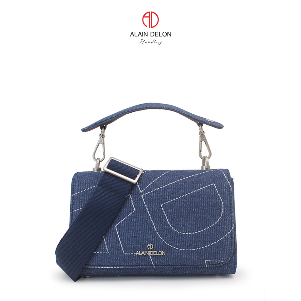 ALAIN DELON LADIES BLUEJEANS COLLECTION TOP HANDLE BAG
