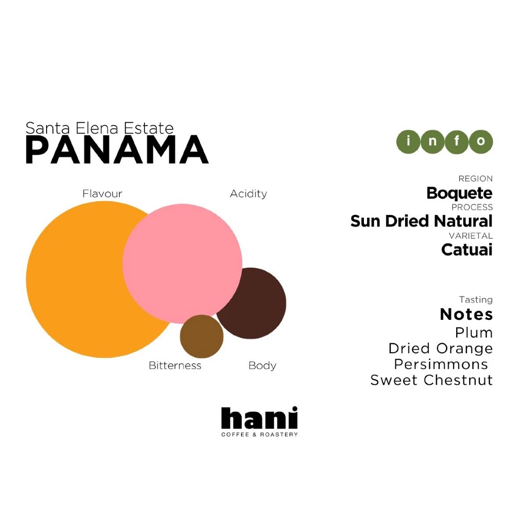 Hani Coffee Roastery Panama Santa Elena Estate – specialty coffee beans Malaysia