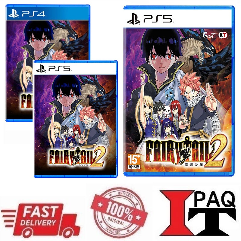 FAIRY TAIL 2 PS5 FR NEW (GAME IN ENGLISH/FRANCAIS