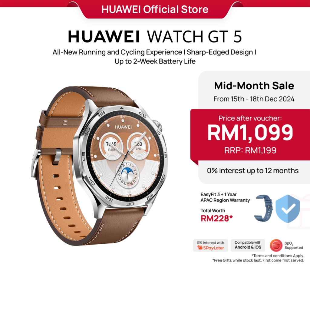 Huawei smart watch shopee hotsell