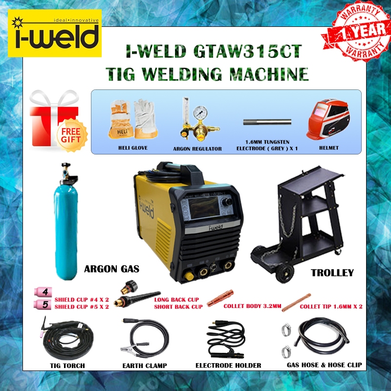 I-WELD GTAW 315 CT TIG WELDING MACHINE GTAW315CT | Shopee Malaysia