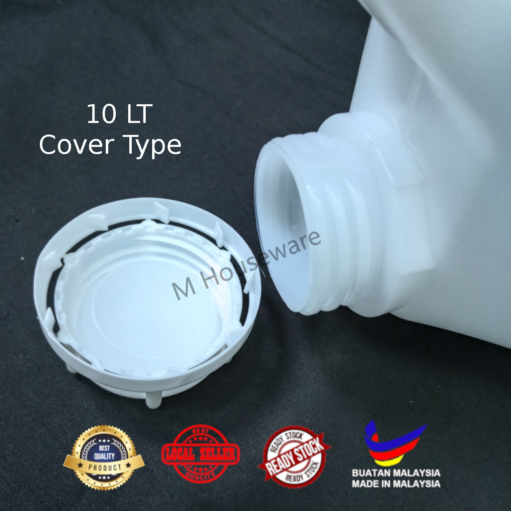 Plastic Jerry Can 1LT ~ 10LT Water Container Tong Air Minyak Bekas Air ...