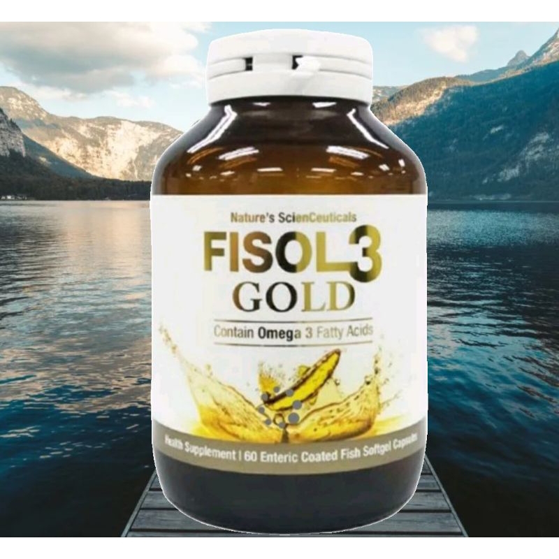 FISOL 3 GOLD ( Contain - Omega 3 Fatty Acids) 60 Capsule Fish oil ...