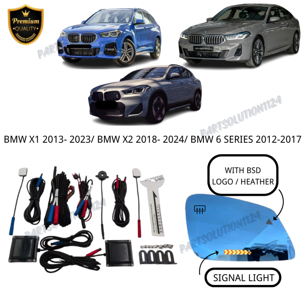 BMW X1 2013- 2023/ BMW X2 2018- 2024/ BMW 6 SERIES 2012-2017 BLIND SPOT ...