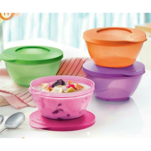Tupperware Click Bowls 425mL (1pc) | Shopee Malaysia