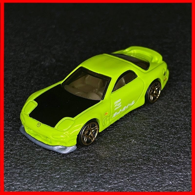 Hot Wheels Mazda RX7 1995 Loose RX 7 Diecast Diecast Green mazda rx7 ...