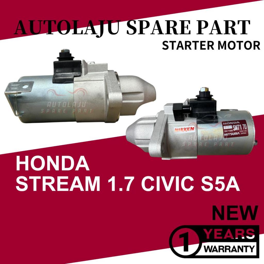 OEM NEW HONDA CIVIC S5A 1.7 STREAM 1.7 STARTER NEW / RECON NORMAL SPEED ...