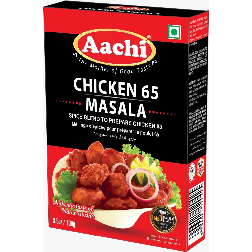 AACHI - CHICKEN 65 MASALA - 100GM | Shopee Malaysia
