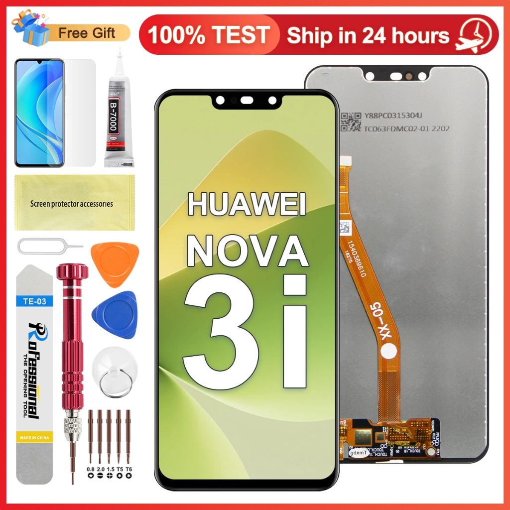 For HUAWEI NOVA 3 / NOVA 3i INE-LX2 / Mate 20 Lite Original LCD Touch ...