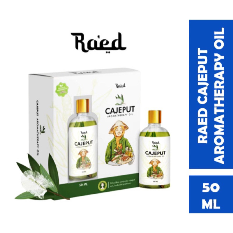 【100% ORIGINAL】Raed Cajeput Aromatherapy Oil Herba Natural 50ml Minyak ...