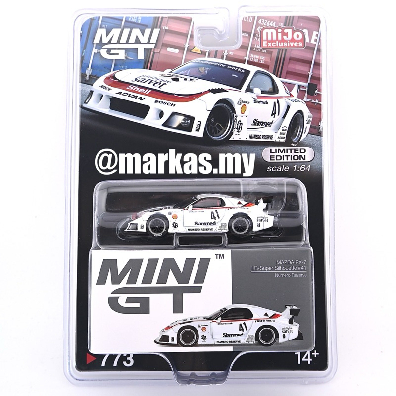 (STANDARD/BLISTER/CHASE) MINI GT 1/64 #773 MAZDA RX-7 LB-SUPER ...