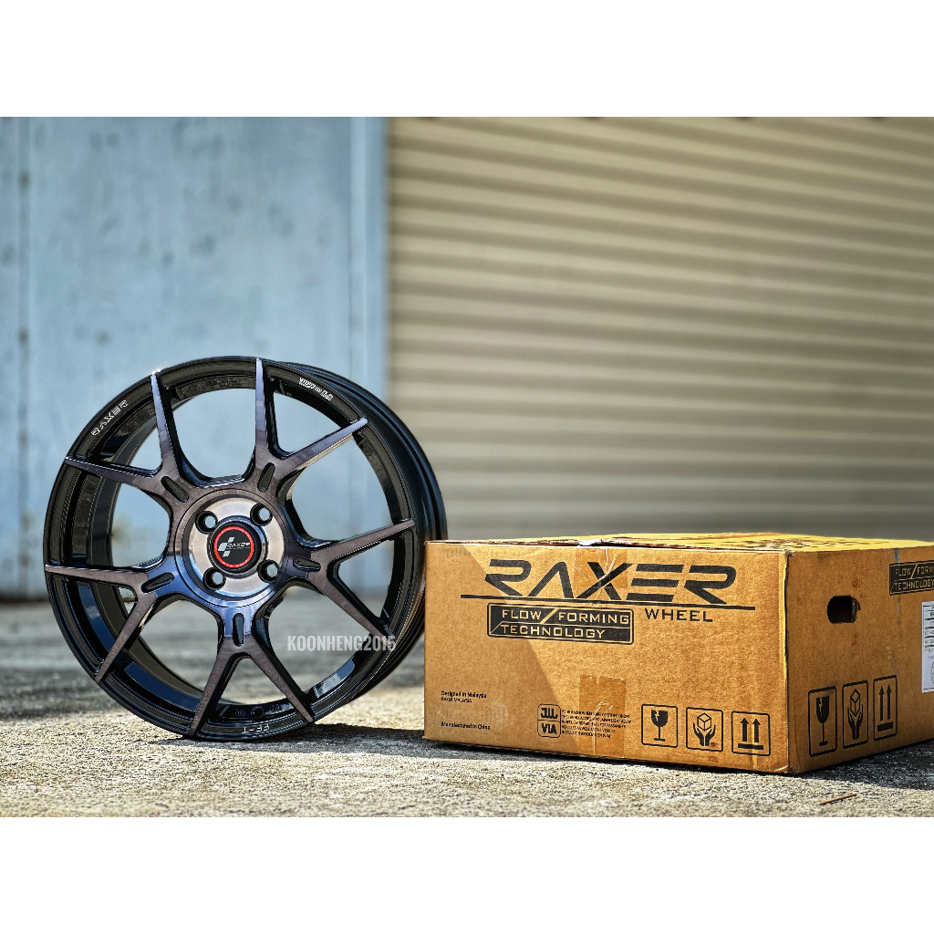 New Car Sport Rim Flow Forming 7.2KG Only RAXER WHEELS EP-L1 17x7J ...