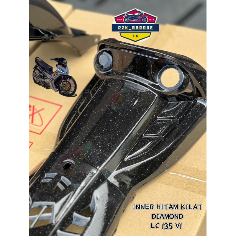 JUPITER ORIGINAL HLY INNER SET BLACK DIAMOND LC135 V1 DIAMOND INNER ...