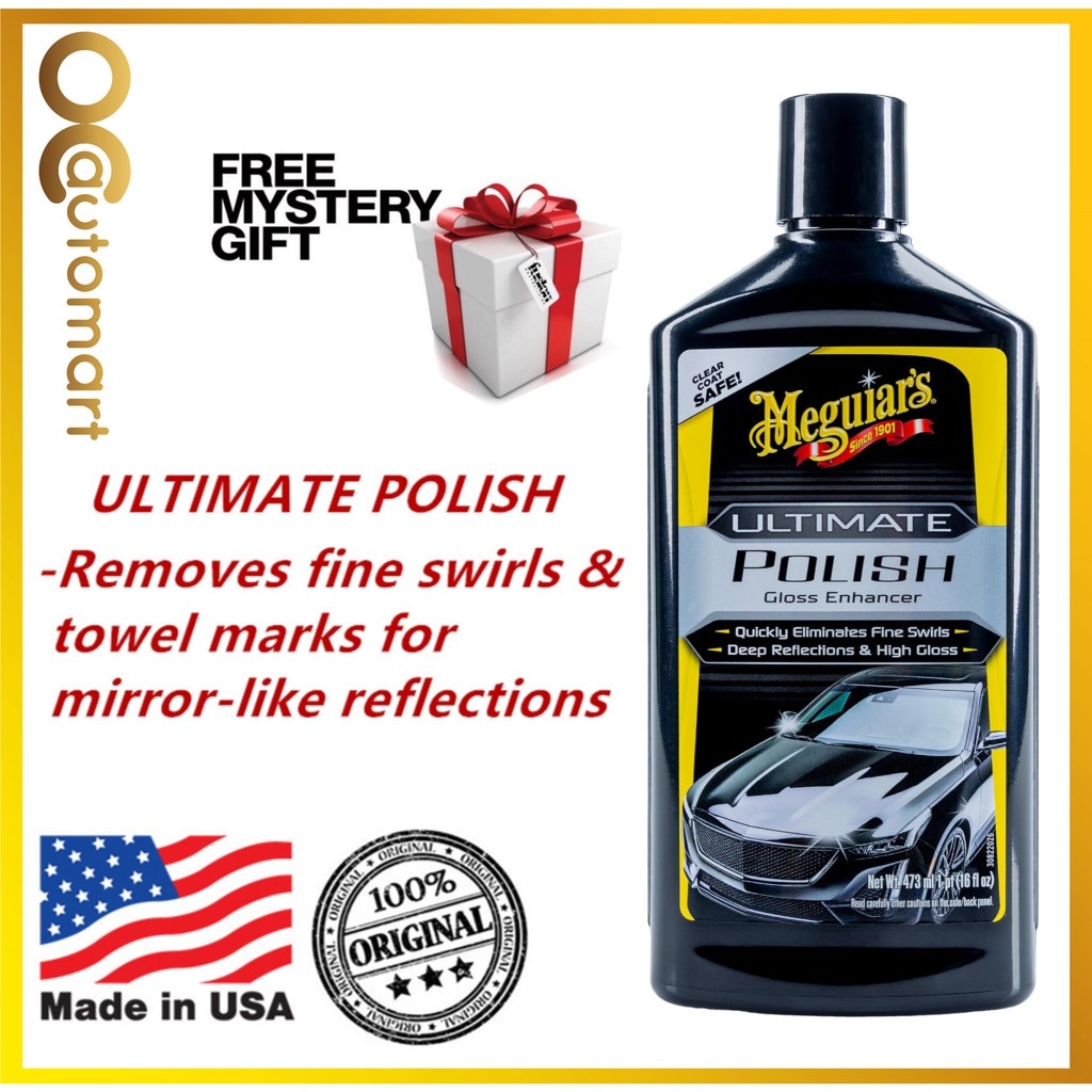( Free Gift ) Meguiar's / Meguiars Ultimate Polish 473ml G19216 ...
