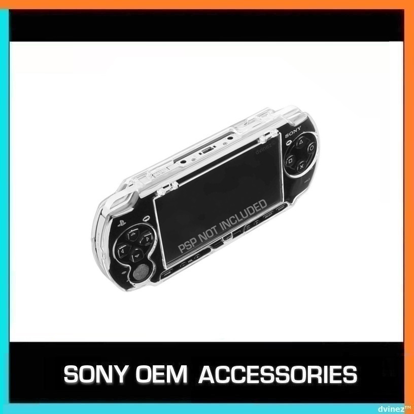 Sony Playstation Portable 2000 3000 Crystal Clear Design PSP Slim ...